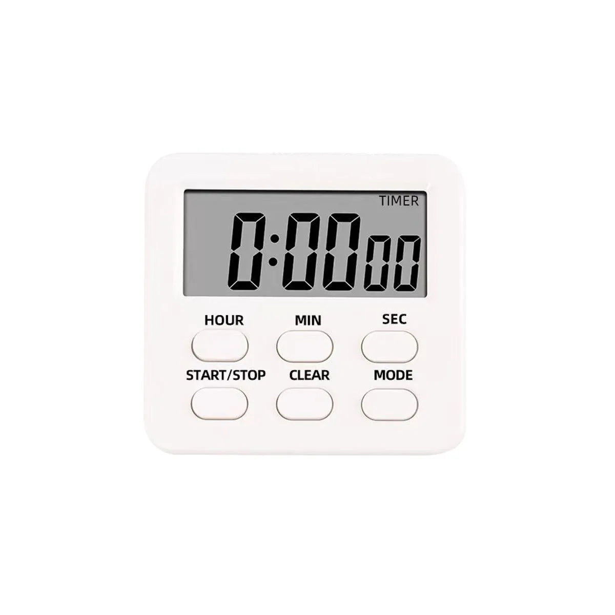 Magnetic Digital Kitchen Timer with LCD Display
