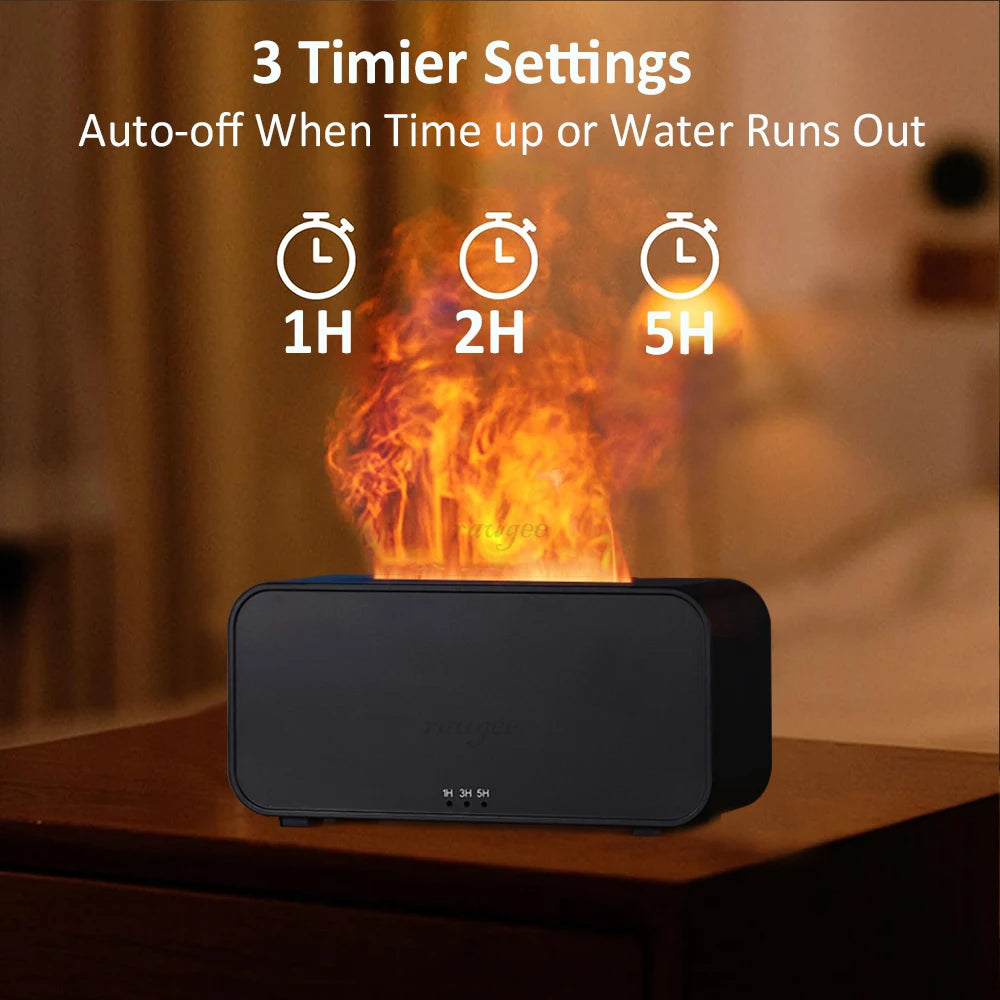 Cozy Flame Essential Oil Diffuser & Humidifier