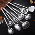 9-Piece Stainless Steel Kitchen Utensil Set – Multi-Purpose Cooking Tools
