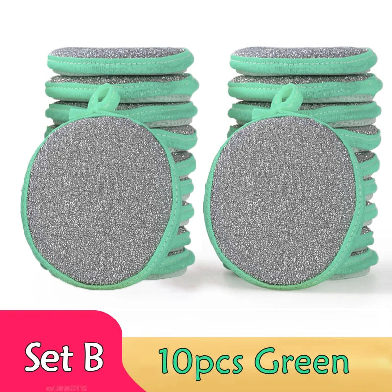 Ultra-Absorbent Kitchen Cleaning Sponge | Soft Non-Scratch Dishwashing Sponge | Reusable Multi-Purpose Cleaning Sponge