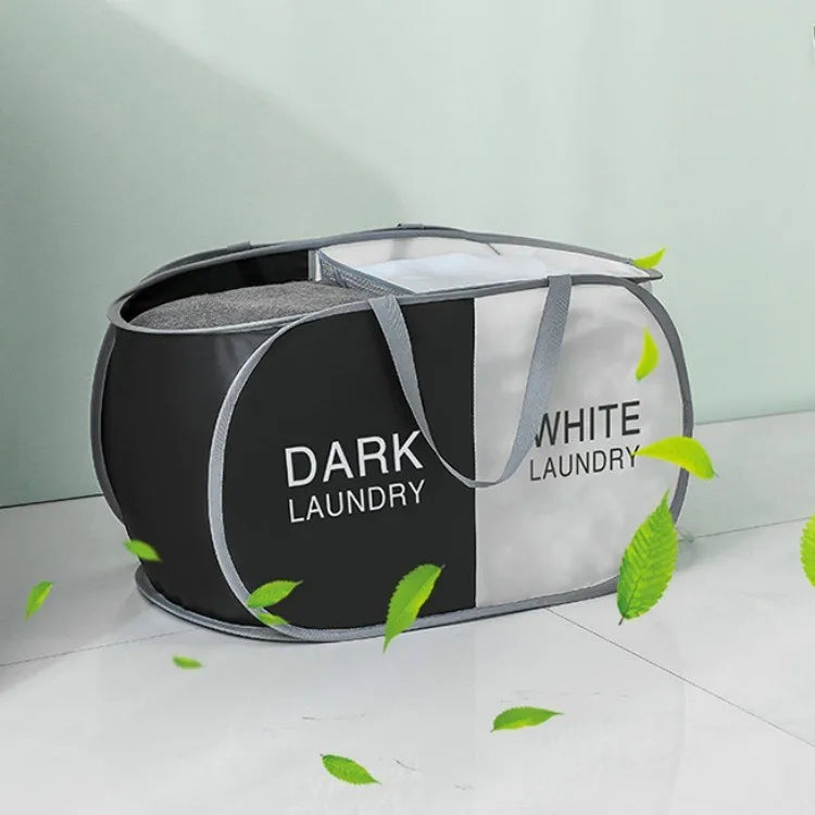 Foldable Laundry Basket – Fabric Clothes Hamper with Handles