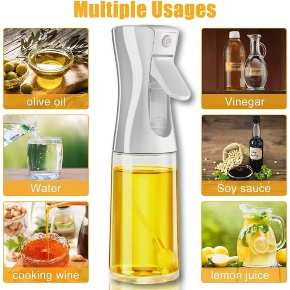 Oil Spray Bottle – Reusable Cooking Oil Sprayer & Dispenser