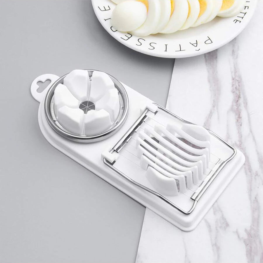 2-in-1 Egg Slicer & Cutter