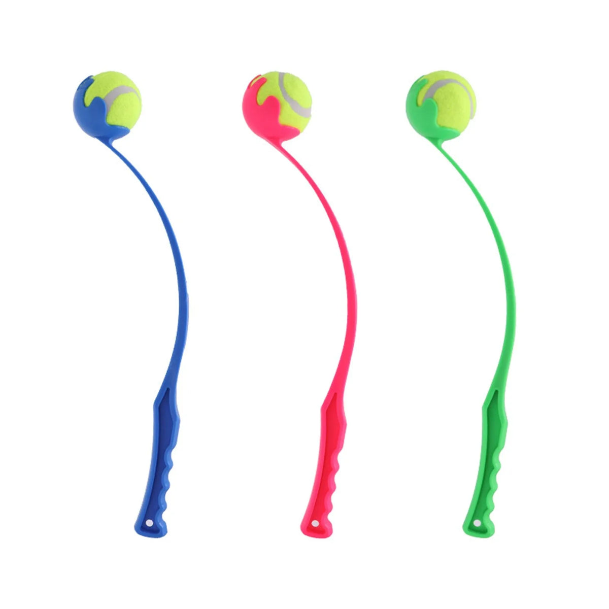 Pet Ball Thrower Launcher – Interactive Fetch Toy for Dogs & Cats