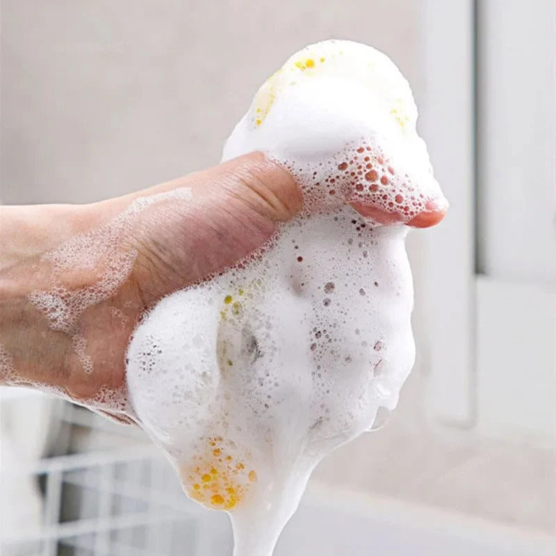 Ultra-Absorbent Kitchen Cleaning Sponge | Soft Non-Scratch Dishwashing Sponge | Reusable Multi-Purpose Cleaning Sponge
