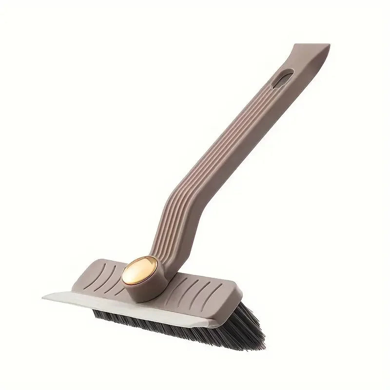 Multi-Purpose Tile & Crevice Cleaning Brush – Rotating Hard-Bristle Scrubber