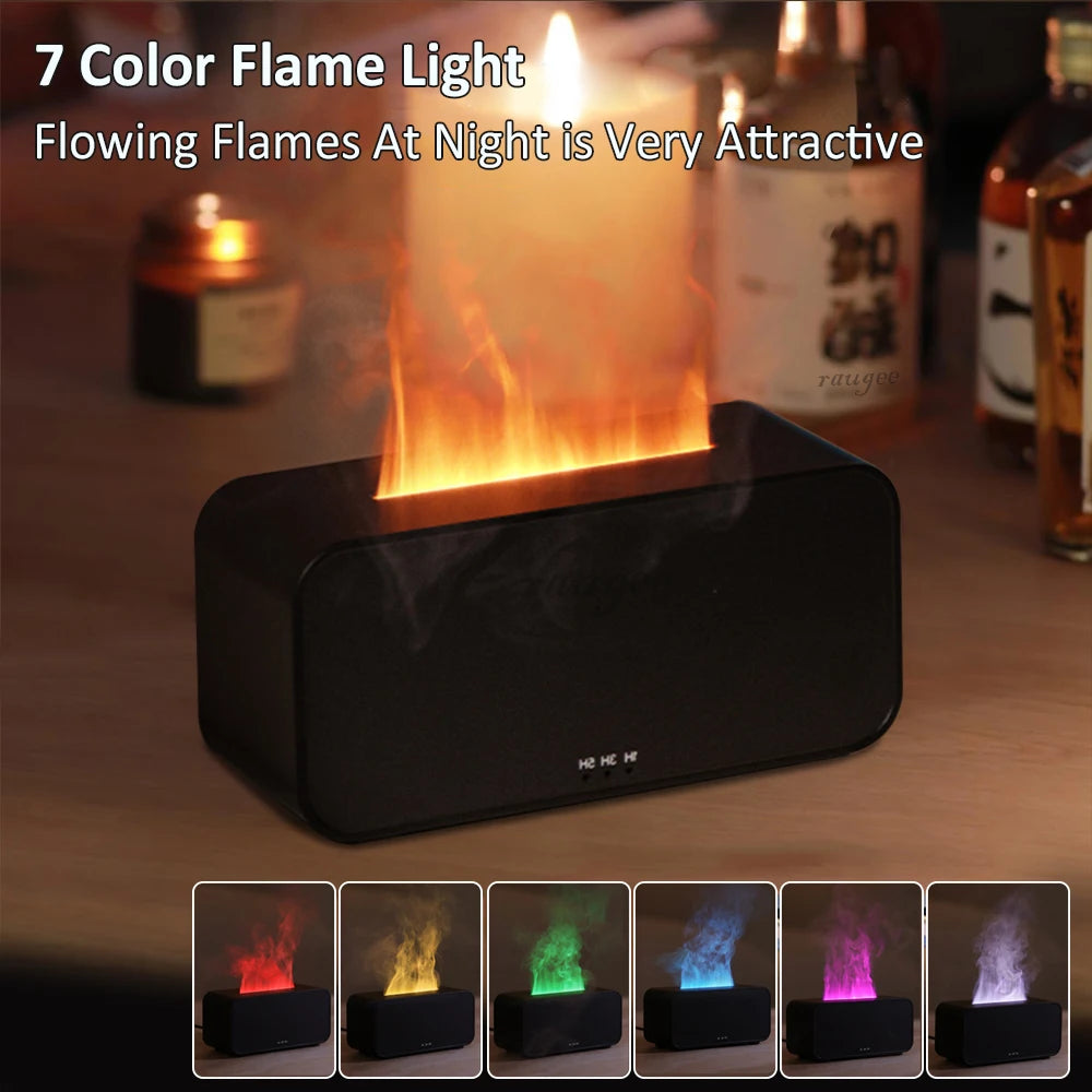 Cozy Flame Essential Oil Diffuser & Humidifier