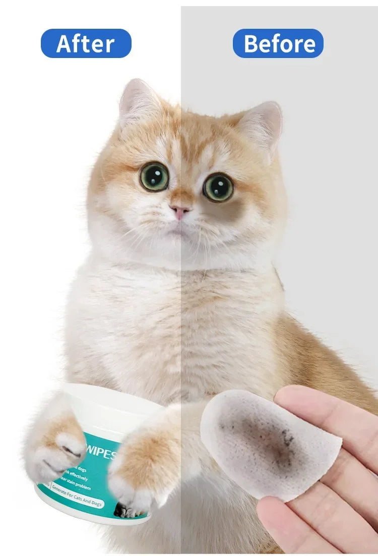 Gentle Pet Eye Wipes – Dogs & Cats