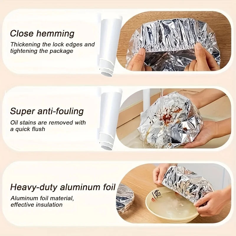 Aluminium Foil Food Covers – Disposable Bowl & Plate Covers (10/100 Pack)