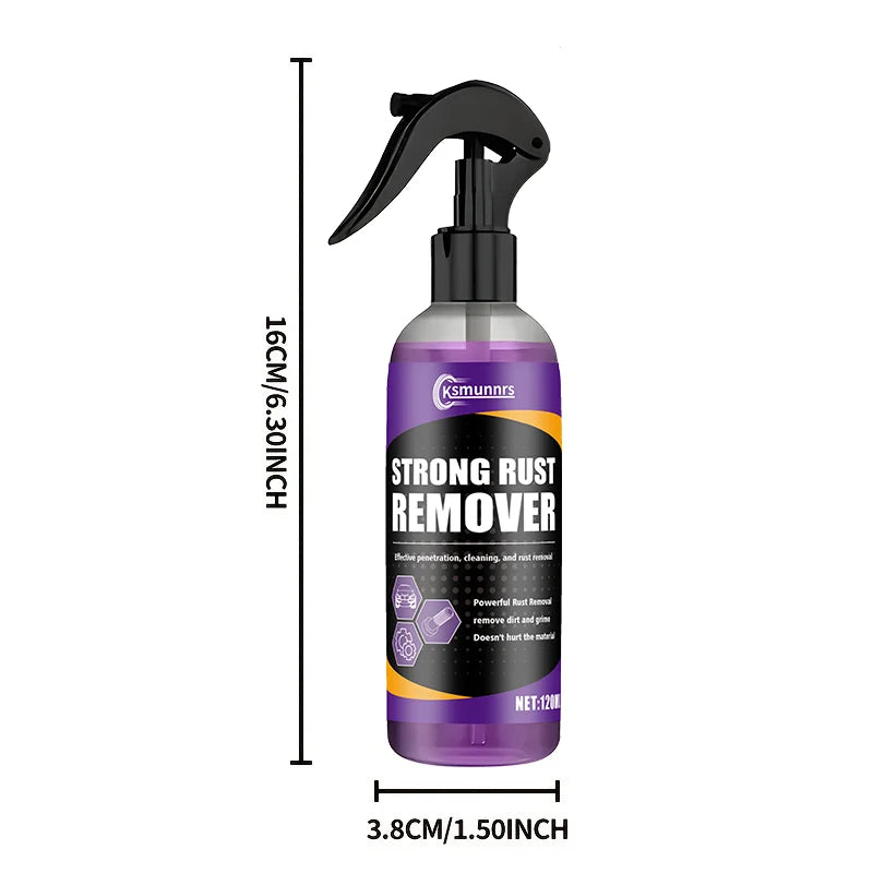 Heavy-Duty Rust Remover Spray – Fast-Acting Metal Rust & Oxide Cleaner (100ml)