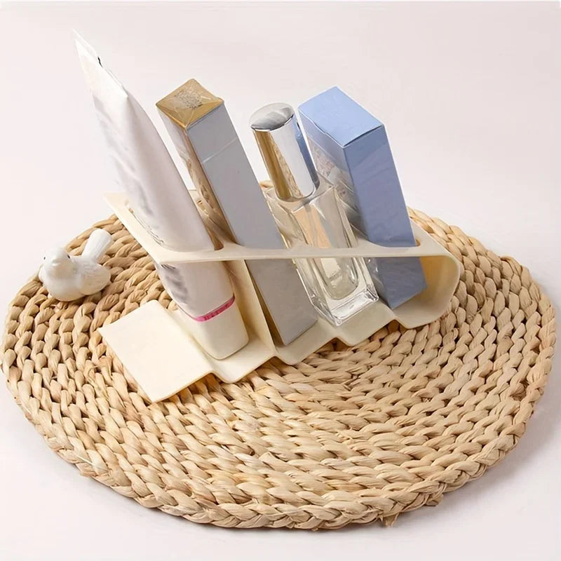 Modern 4-Compartment Desk & Remote Organiser