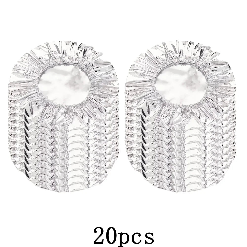 Aluminium Foil Food Covers – Disposable Bowl & Plate Covers (10/100 Pack)