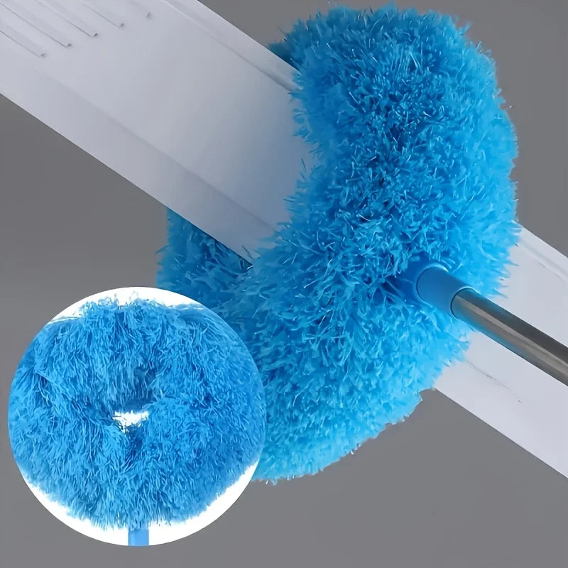 Reusable Microfiber Ceiling Fan Duster – Extendable Cleaning Brush