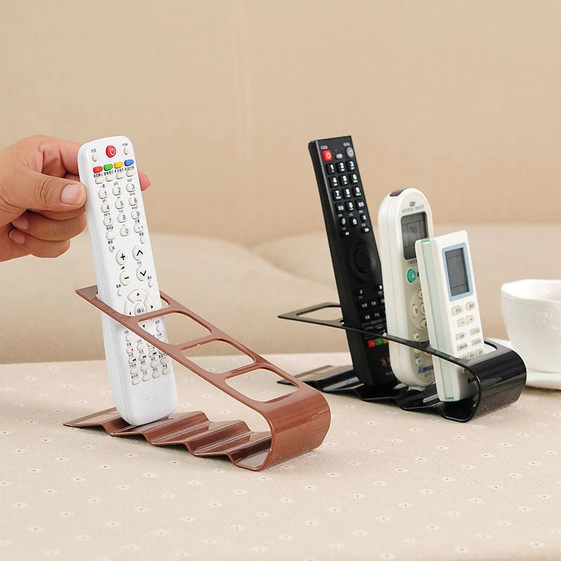 Modern 4-Compartment Desk & Remote Organiser
