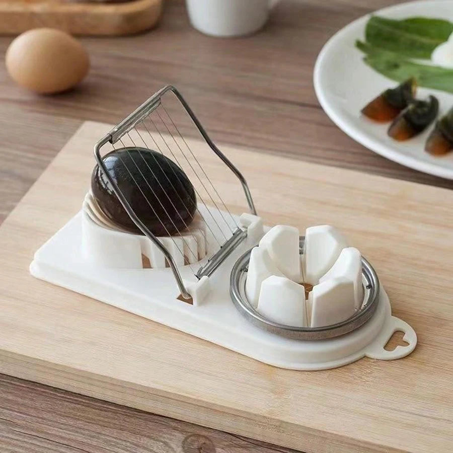 2-in-1 Egg Slicer & Cutter