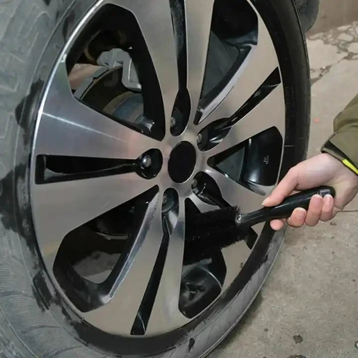 Premium Microfibre Wheel Cleaning Brush | Soft Bristles | Scratch-Free Rim & Tyre Cleaner