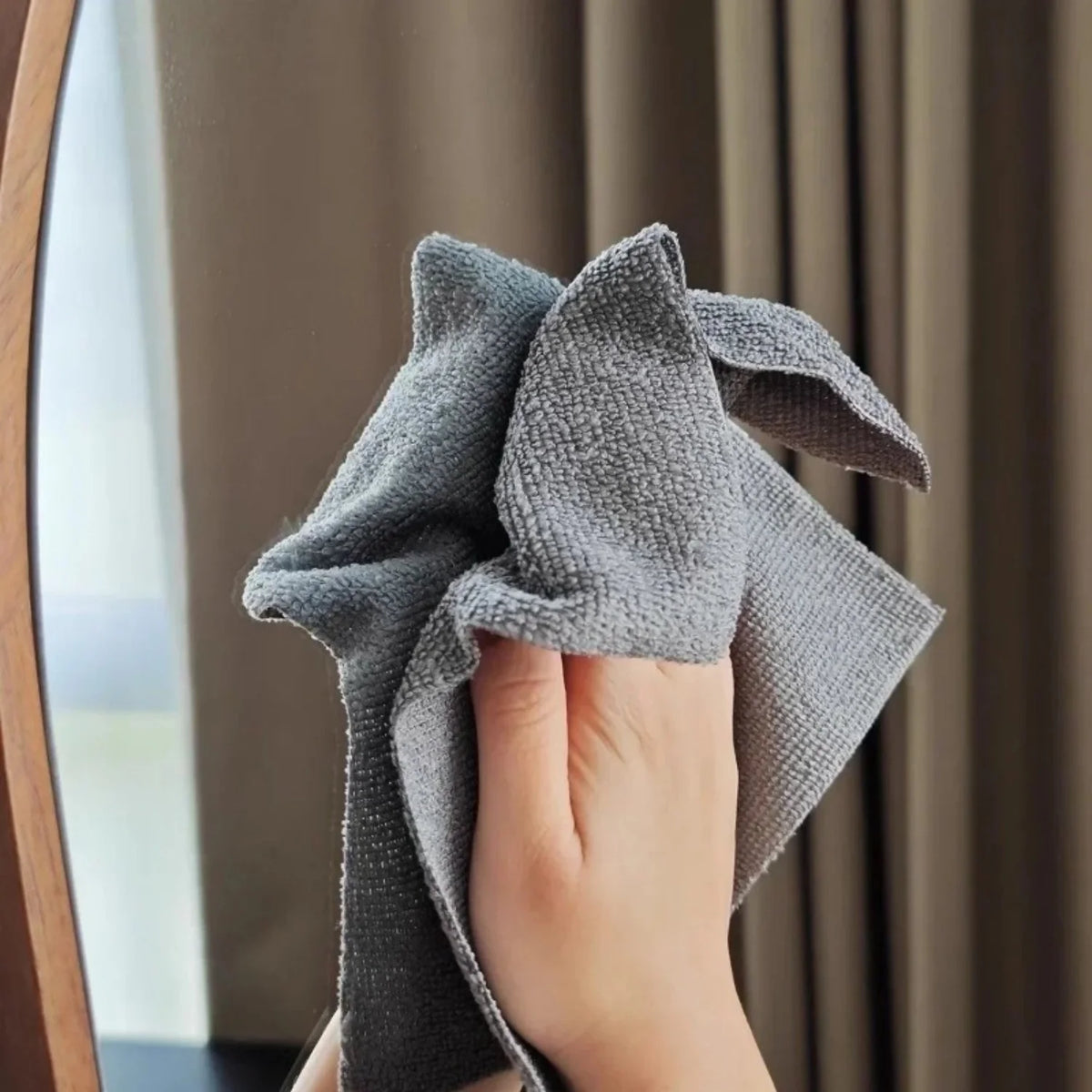 Reusable Microfibre Cleaning Cloth Roll – Tear-Away Kitchen Cleaning Wipes (20 or 50 Sheets)