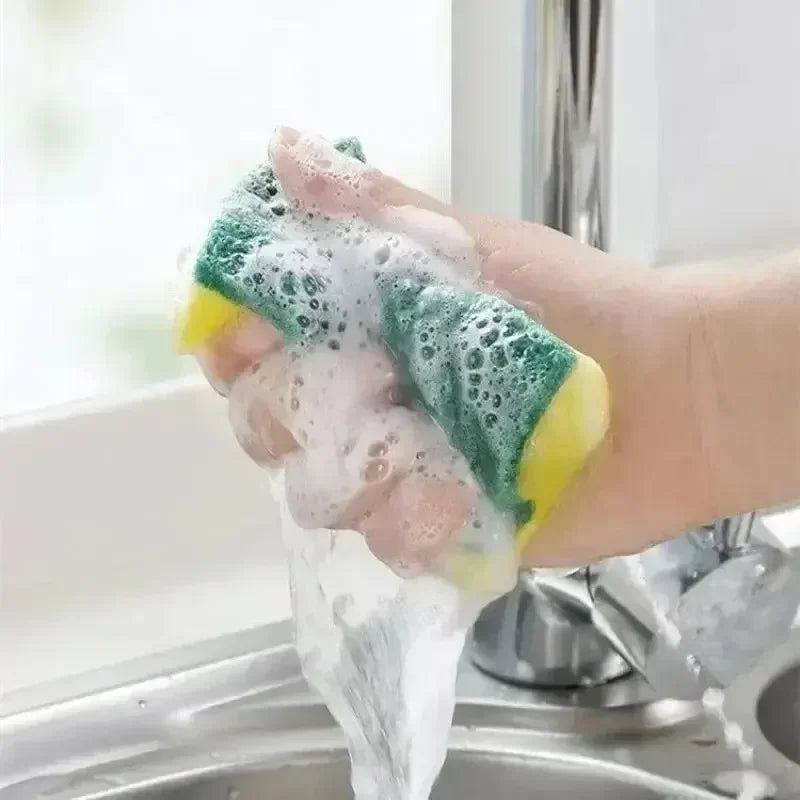 Premium Multi-Purpose Kitchen Cleaning Sponges – Soft, Absorbent Scouring Pads for Dishes, Pots & Pans (10/20/30/50 Pack)