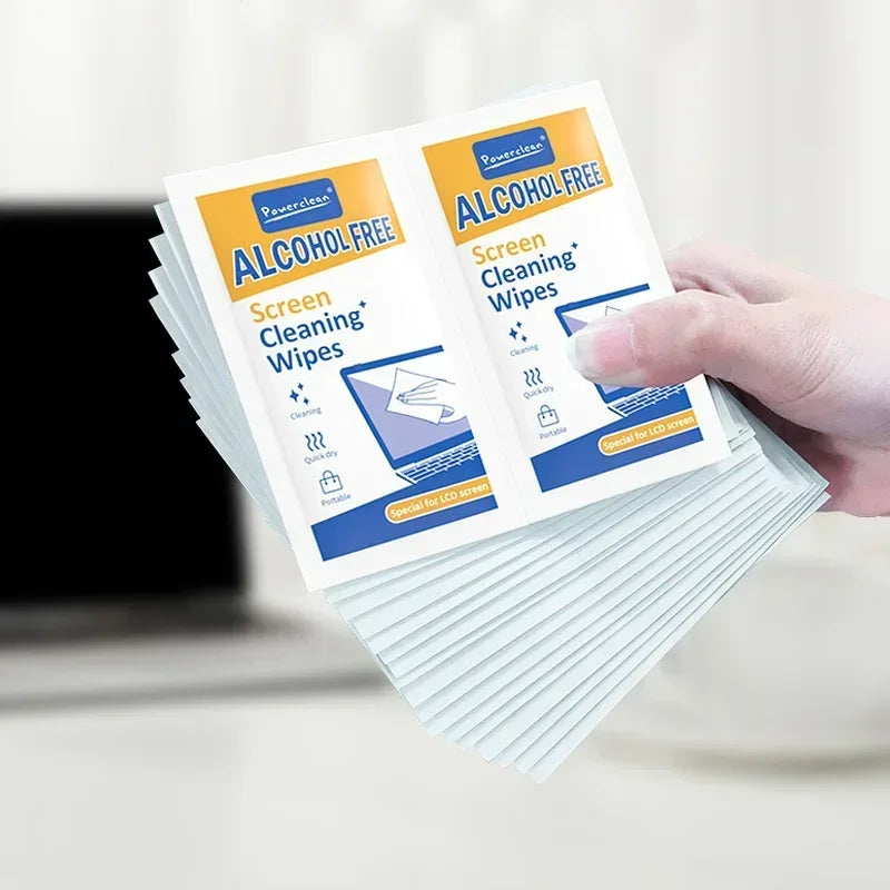 40-Pack Screen Cleaning Wipes – Streak-Free Cleaning for All Devices