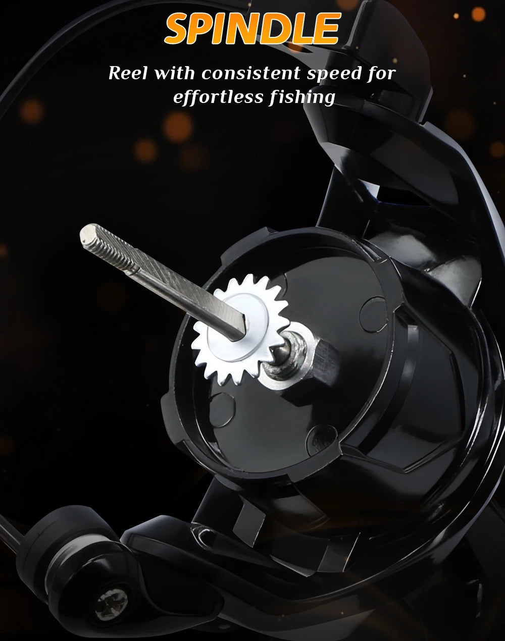 Rooblinos HE Ultralight Spinning Reel – 5.2:1 Gear Ratio | 1000–7000 Series