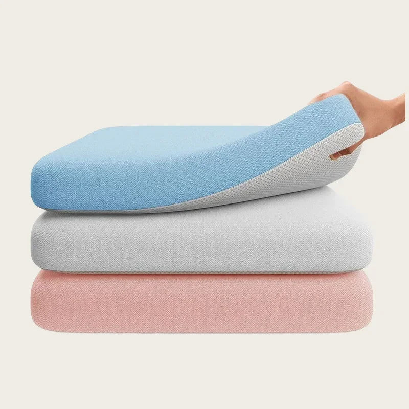 Premium Memory Foam Seat Cushion | Ergonomic Office & Car Seat Pad