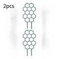 2PCS Honeycomb Plant Trellis – Plastic Climbing Support for Indoor & Outdoor Potted Plants