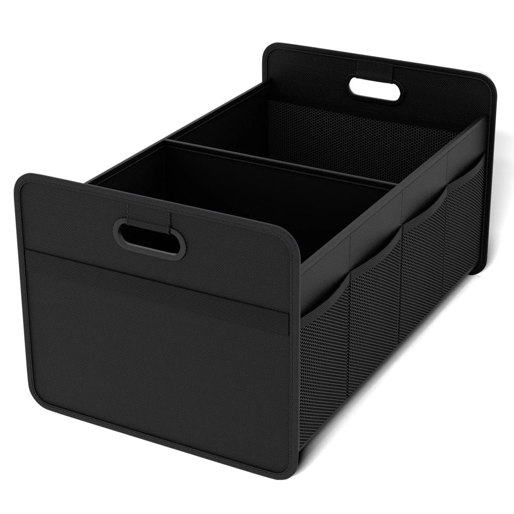 40L Foldable Car Boot Storage Organiser | Heavy-Duty Trunk Storage Box with Side Pockets
