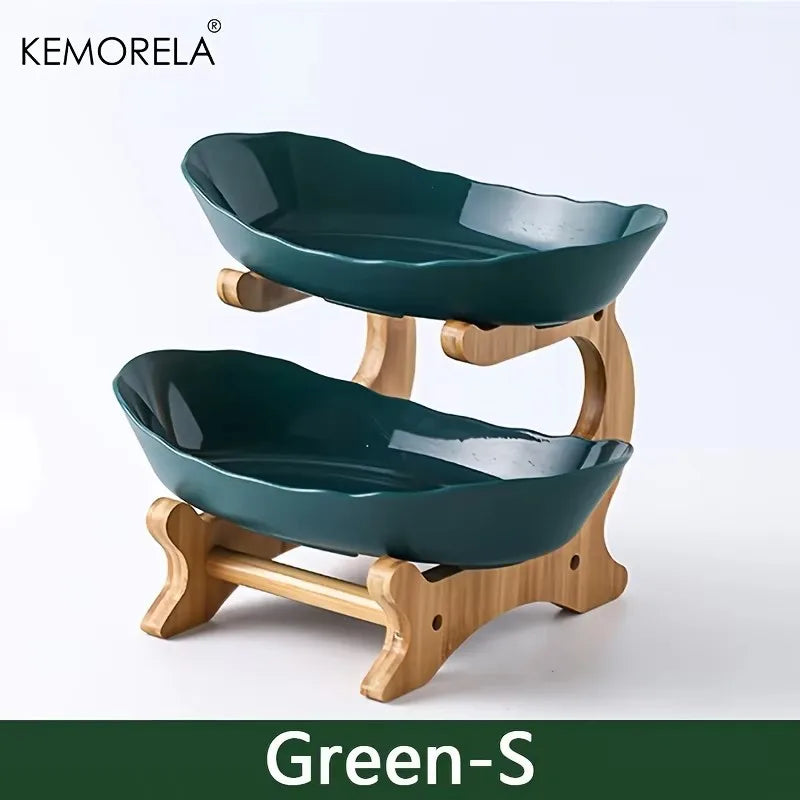 2/3 Tier Fruit & Snack Serving Stand