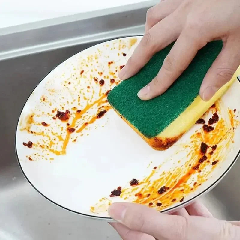 Premium Multi-Purpose Kitchen Cleaning Sponges – Soft, Absorbent Scouring Pads for Dishes, Pots & Pans (10/20/30/50 Pack)