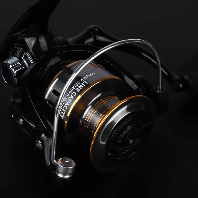 Professional Ultra-Light Spinning Fishing Reel – 1000–7000 Series