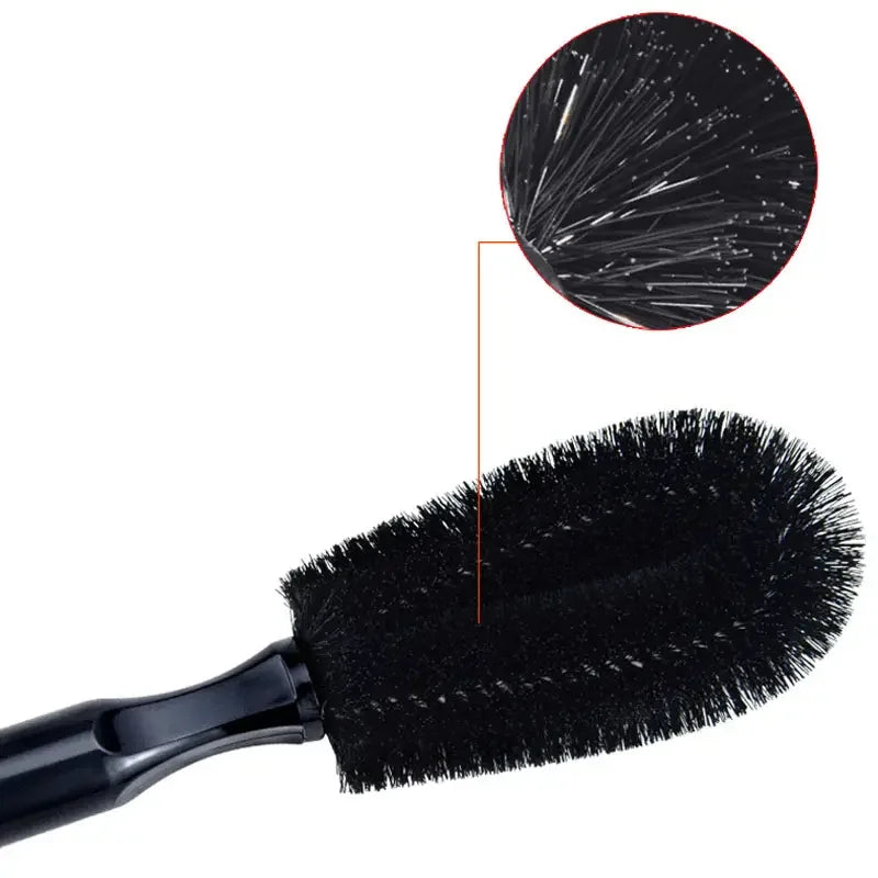 Premium Microfibre Wheel Cleaning Brush | Soft Bristles | Scratch-Free Rim & Tyre Cleaner
