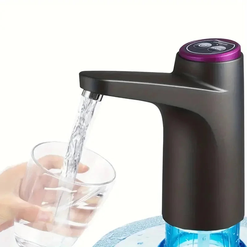 Portable 5-Gallon Water Dispenser – USB Rechargeable Electric Water Pump for Camping & Outdoor Adventures