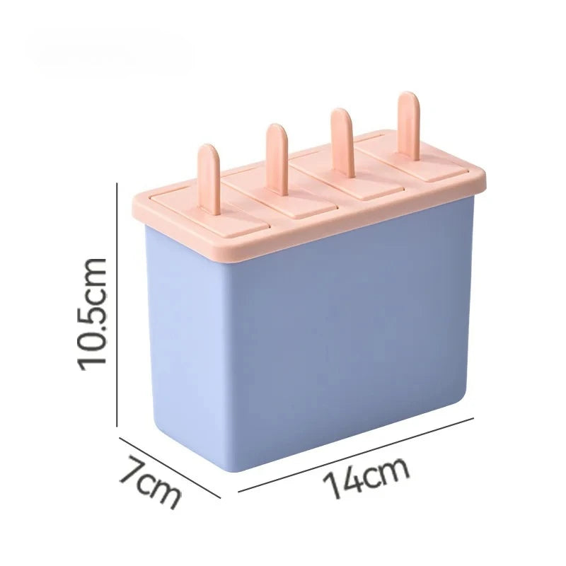 Homemade Popsicle Maker with Lid – 4, 6 or 8 Slot Ice Pop Mould