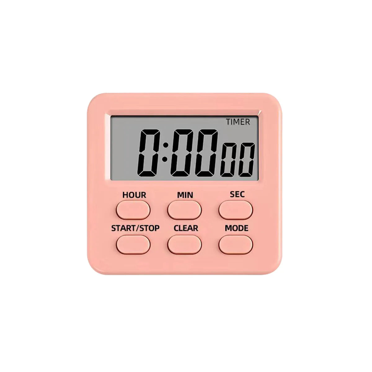 Magnetic Digital Kitchen Timer with LCD Display