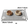 Pet Feeding Mat – Absorbent Waterproof Placemat for Dogs & Cats
