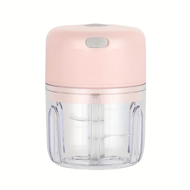 Mini Rechargeable Food Chopper – Garlic, Onion & Vegetable Cutter