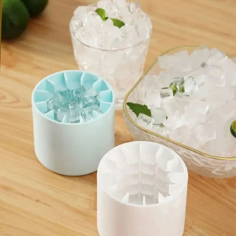Silicone Round Ice Cube Maker – Reusable Ice Mold for Drinks, Cocktails & Summer
