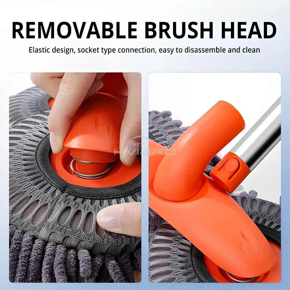 360° Microfiber Car Wash Mop with Extendable Handle | Scratch-Free Cleaning Brush