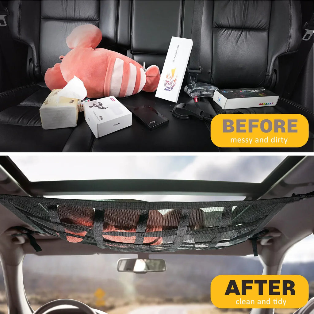 Car Roof Cargo Storage Net