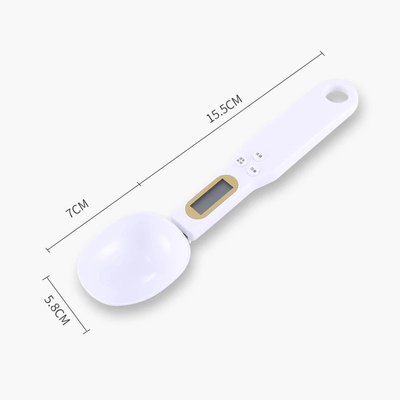 Mini Digital Spoon Scale – 0.1g–500g Precision Kitchen Measuring Spoon