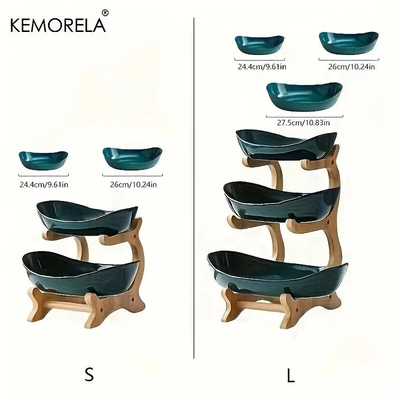 2/3 Tier Fruit & Snack Serving Stand