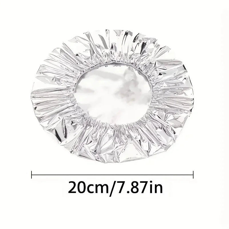 Aluminium Foil Food Covers – Disposable Bowl & Plate Covers (10/100 Pack)