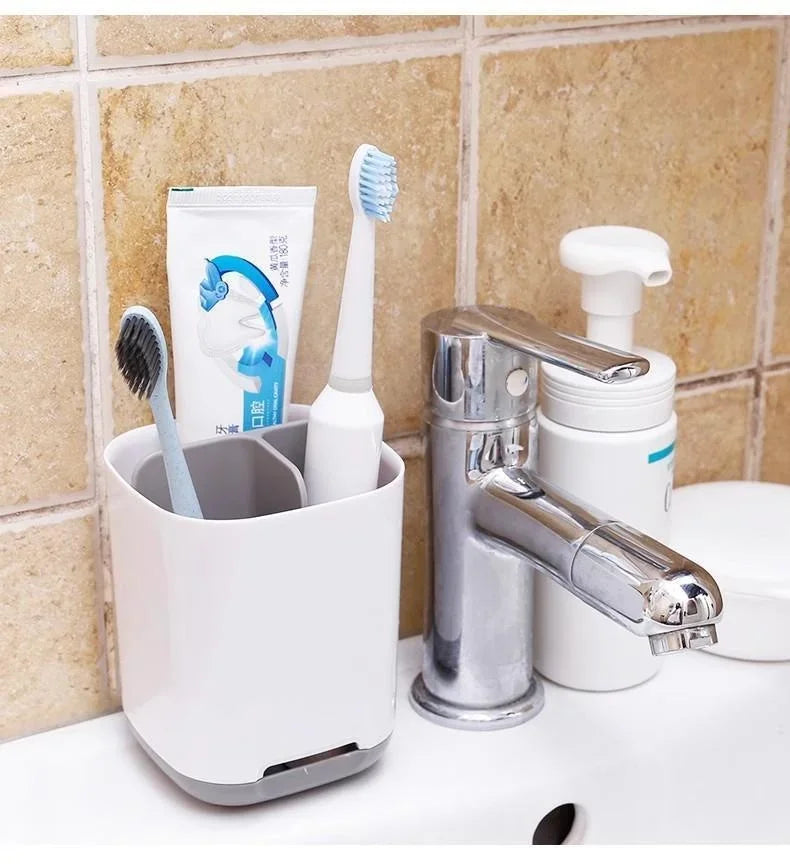 Toothbrush & Bathroom Storage Holder – No-Drill Organiser