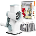 3 in 1 Rotary Cheese Grater Ve3-in-1 Rotary Cheese Grater & Vegetable Slicer