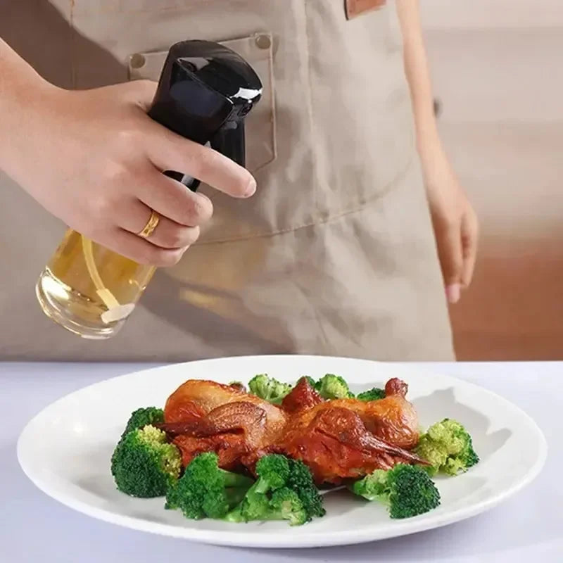 Oil Spray Bottle – Reusable Cooking Oil Sprayer & Dispenser
