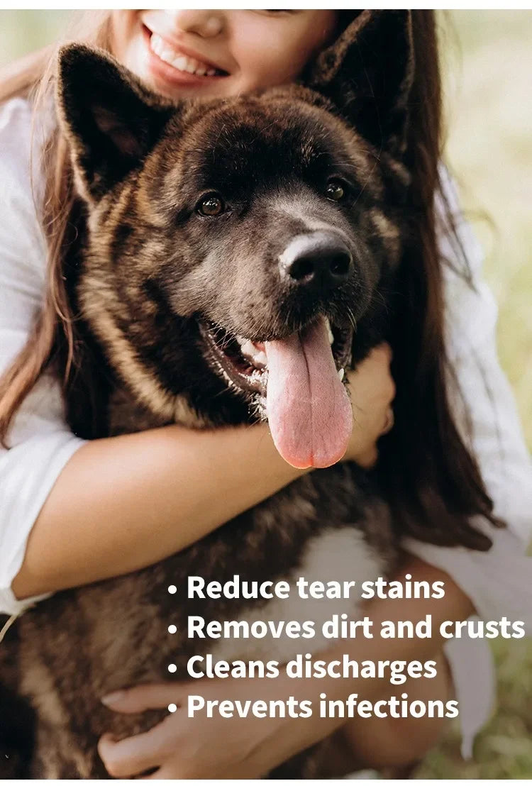 Gentle Pet Eye Wipes – Dogs & Cats