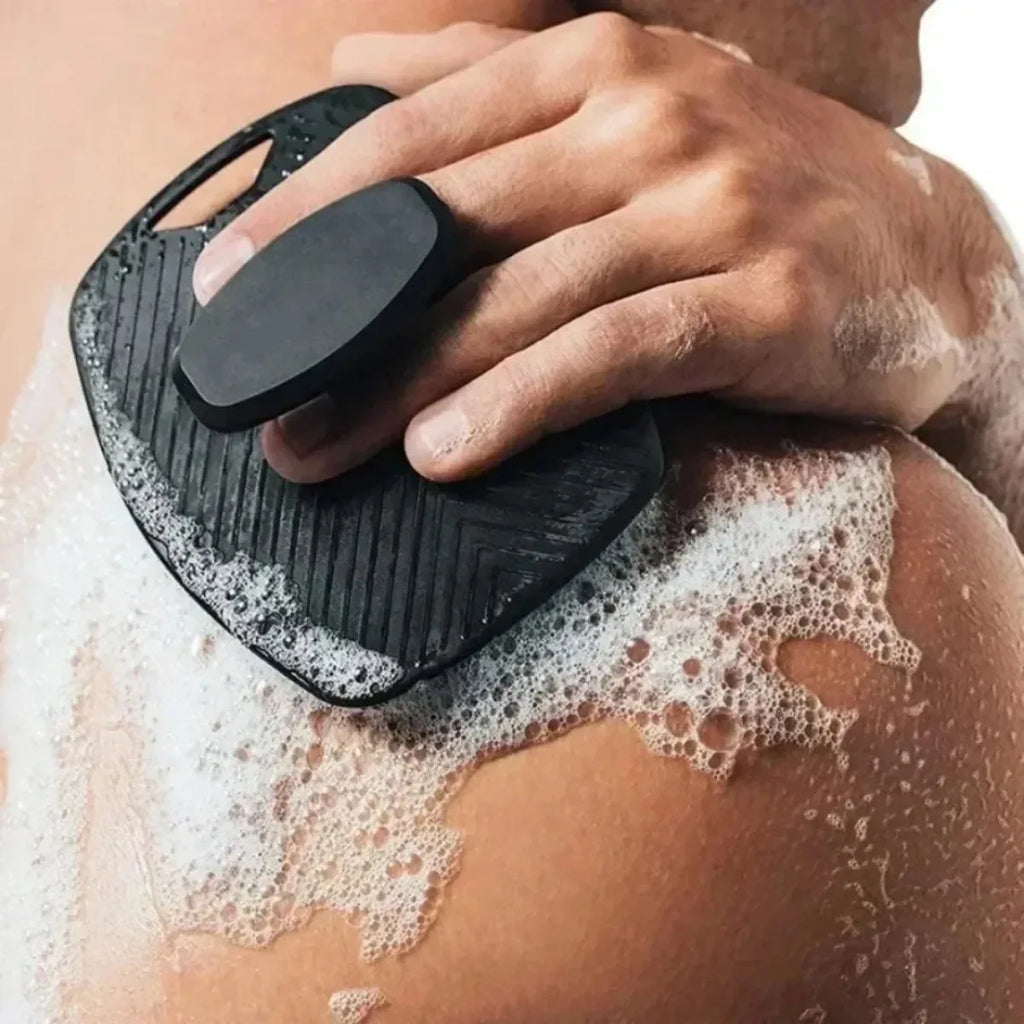 4PCS Silicone Body Scrubber Set – Soft Exfoliating Shower & Face Brushes