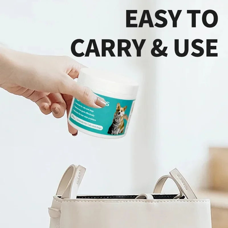 Gentle Pet Eye Wipes – Dogs & Cats