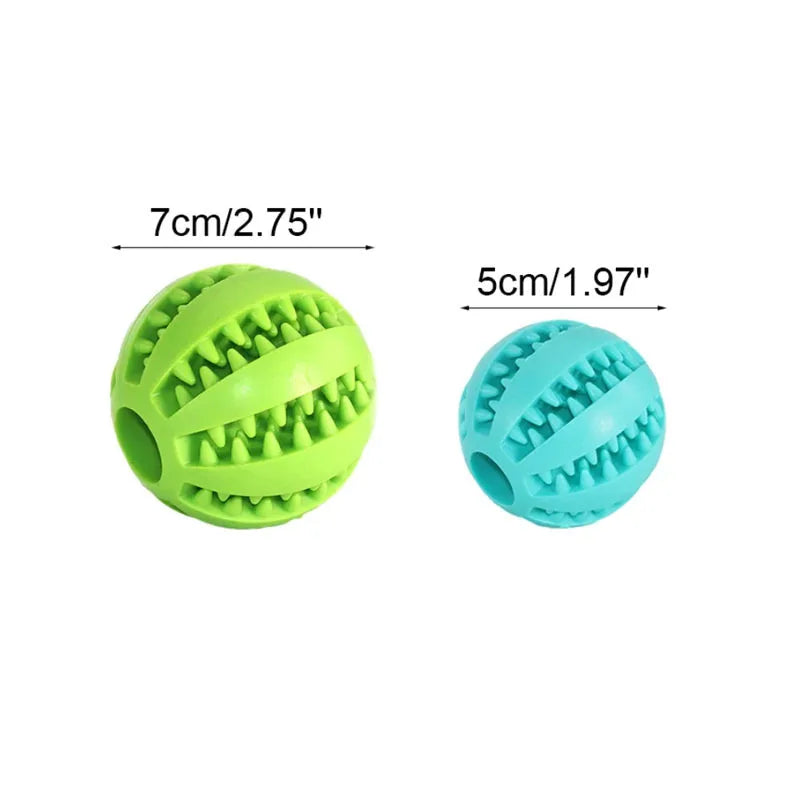 Interactive Dog Treat Ball – Chew, Dental Cleaning & Puzzle Toy