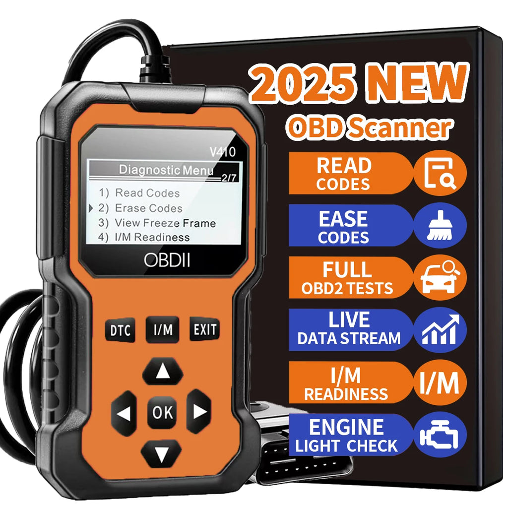 OBD2 Car Diagnostic Scanner – Engine Fault Code Reader & Vehicle Diagnostic Tool